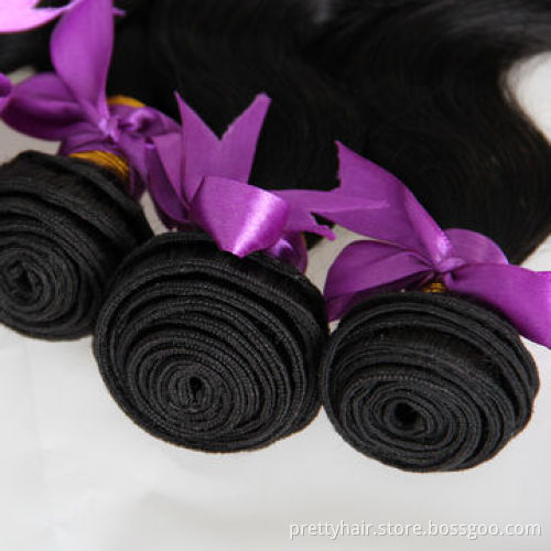 Brazilian human hair weave